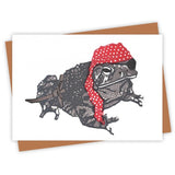 Jolly Roger Toad Card by Burdock & Bramble