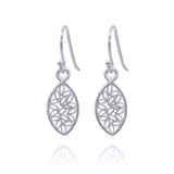 Josephine Small Silver Filigree Earrings by Olmox Fine Filigree Jewelry
