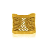 Kellie Gold Filigree Ring by Olmox Fine Filigree Jewelry