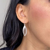 Khaya Medium Gold Filigree Earrings by Olmox Fine Filigree Jewelry