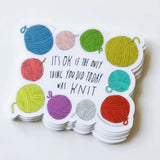 Knit Sticker by Honeyberry Studios