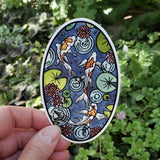 Koi Pond Sticker by Sarah Angst