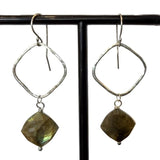 Labradorite Earrings by Abby Schrup