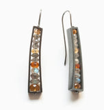 Wedge Earrings by Ashka Dymel