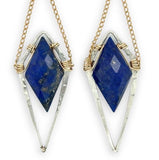 Wisdom Lapis Earrings by Vanessa Savlen
