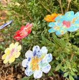 Large Copper Flower - Enamel by Annabelle Noel Designs