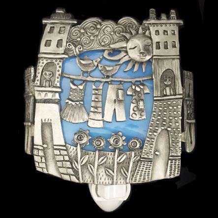 Laundry Line Nightlight by Leandra Drumm Designs