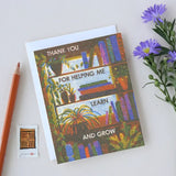 Thank You For Helping Me Learn Card by Heartell Press