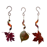 Enamel Copper Leaf Spinner by Annabelle Noel Designs