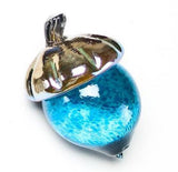 Bright Collection: Glossy Glass Acorns by Grateful Gathers Glass