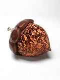 Natural Collection: Glossy Glass Acorns by Grateful Gathers Glass