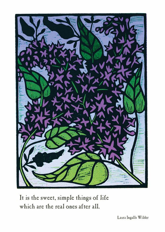 Lilacs Mother's Day Card from Artists to Watch