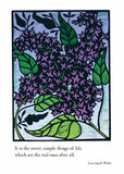 Lilacs Mother's Day Card from Artists to Watch