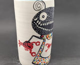 Lobster Bake Girl Cup by Tim McMahon