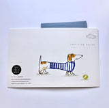 Long Time No See Dog Greeting Card by Sweet Julie Marie