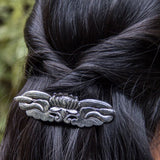 Lotus Hair Barrette by Oberon Design