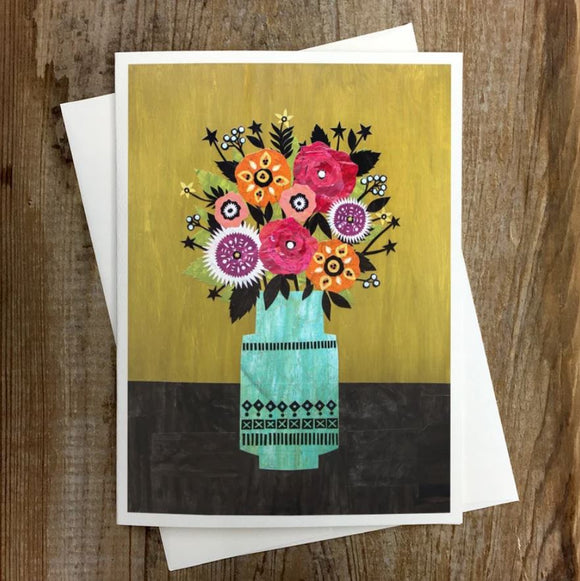 Lovely Things Greeting Card by Angie Pickman