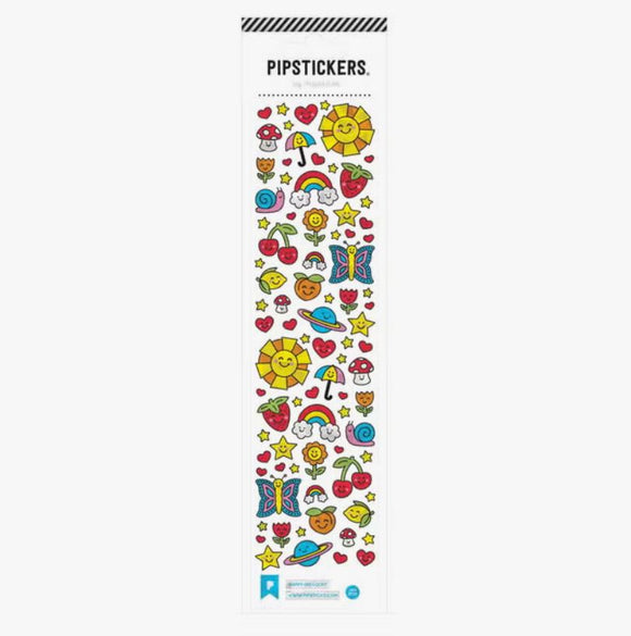 Happy-Go-Lucky Stickers by Pipsticks