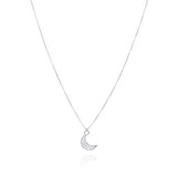 Luna Small Silver Filigree Necklace by Olmox Fine Filigree Jewelry