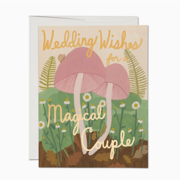 Magical Couple Wedding Greeting Card from Red Cap Cards