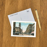 Main Street Dubuque Postcard by Found Image Press