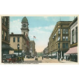 Main Street Dubuque Postcard by Found Image Press