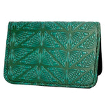 Mariposas Leather Card Holder by Oberon Design