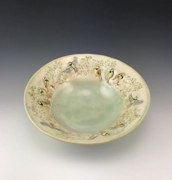 Meadowlarks Bowl by Jen Stein