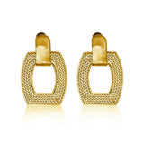 Melissa Medium Gold Filigree Earrings by Olmox Fine Filigree Jewelry