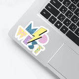 Midwest Lightning Bolt Sticker by Bottlebrush Graphics