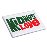 Midwest Love Magnet by Bozz Prints