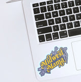 Midwest Mama Floral Sticker by Bottlebrush Graphics