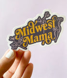 Midwest Mama Floral Sticker by Bottlebrush Graphics