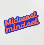 Midwest Mindset Sticker by Bottlebrush Graphics