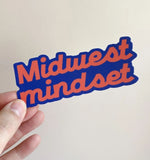 Midwest Mindset Sticker by Bottlebrush Graphics