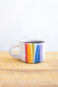 Rainbow Mini Mug by ZPots