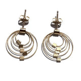 Mini Grad Circle Post Earrings by MPR Jewelry
