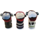 Wool Monkey Puppet by Cate & Levi