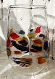 Wine Glass - Mosaic by Jim Loewer