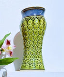 Large Amphora Bud Vase - Pattern by Plays In Mud Pottery