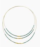 Three-Strand Necklace by Trecy Bleich