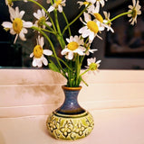 Extra-Small Amphora Bud Vase - Pattern by Plays in Mud Pottery