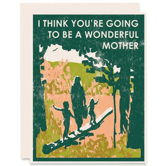 Wonderful Mother Card by Heartell Press
