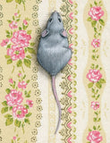 Mouse Blank Greeting Card by Emily Uchytil