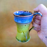 Small Coffee Mug - Flowers by Plays In Mud Pottery