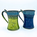 Small Coffee Mug - Flowers by Plays In Mud Pottery