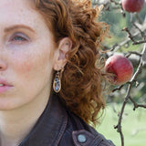 Muscari Crystal Earrings by Vanessa Savlen