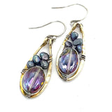 Muscari Crystal Earrings by Vanessa Savlen