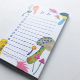 Colorful Mushroom To-Do List by Honeyberry Studios