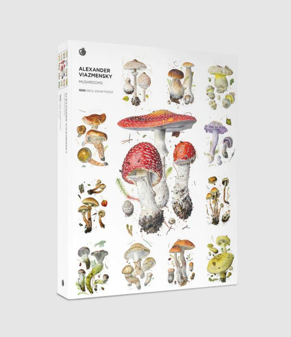 Alexander Viazmensky: Mushrooms 1000-Piece Jigsaw Puzzle